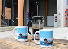 Load image into Gallery viewer, Love Like Buttons White Coffee Mugs: Jeff Divine Photo
